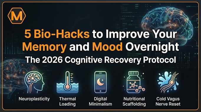 5 Bio-Hacks to Improve Your Memory and Mood Overnight: The 2026 Cognitive Recovery Protocol